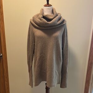 Vince Tan Cowl Neck Sweater